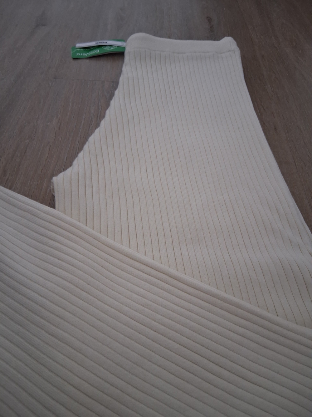 PINK Victoria's Secret Ribbed Lounge Pants in Cream High Quality - Picture 6 of 7